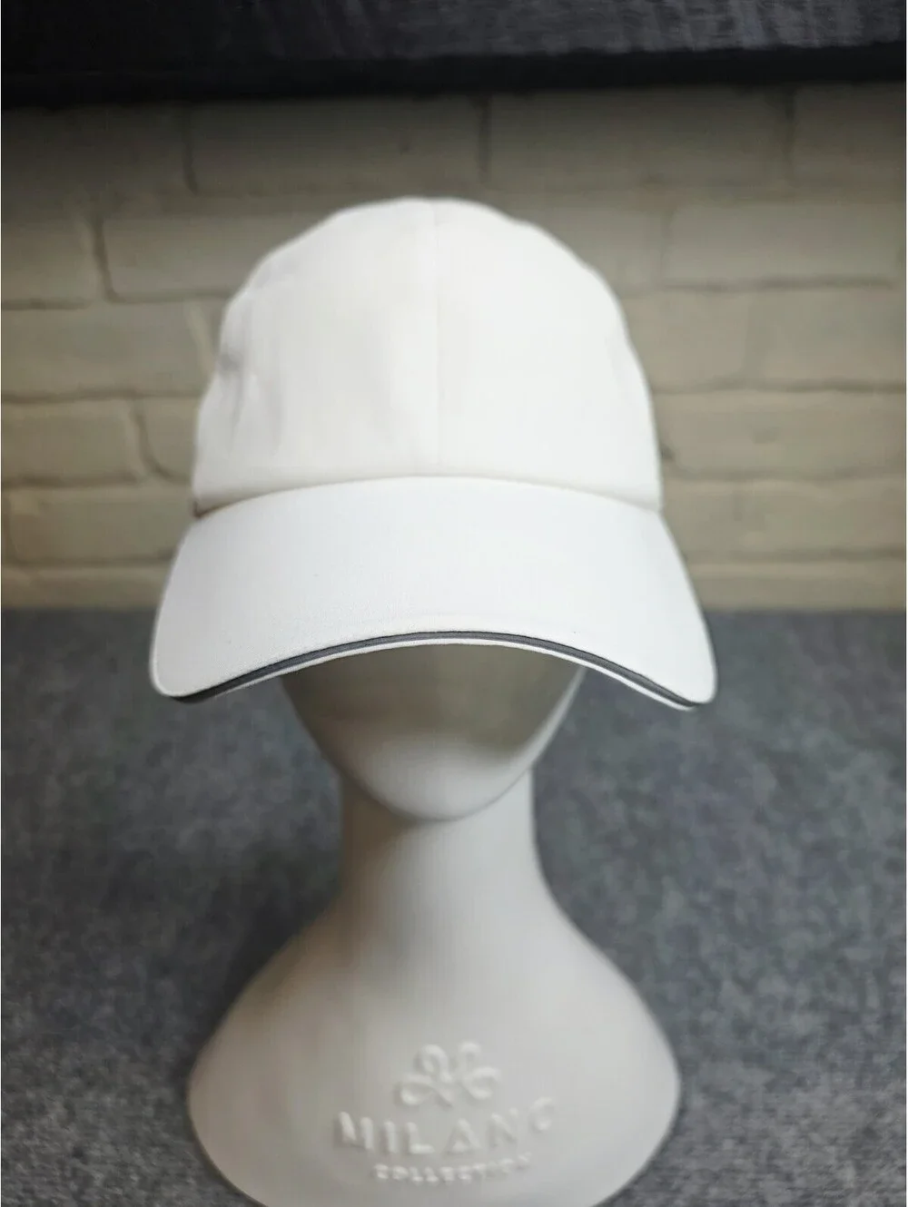 Lululemon Fast and Free Running Hat Pride White Rainbow Logo Strapback OSFM EUC